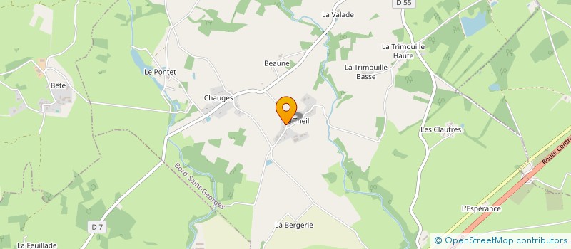 localisation de l'entreprise MONSIEUR CHRISTOPHE DECOMBREDET à GOUZON
