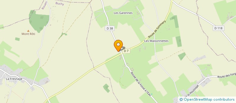 localisation de l'entreprise MONSIEUR CHRISTOPHE DECORDE  BOSC-BORDEL