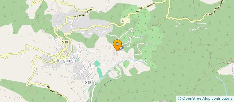 localisation de l'entreprise MONSIEUR CHRISTOPHE DECOURT  BARGEMON