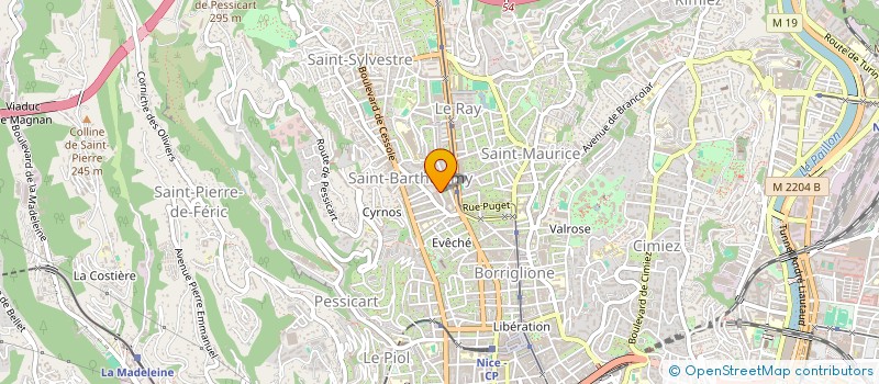 localisation de l'entreprise MONSIEUR CHRISTOPHE DECUYPER à NICE
