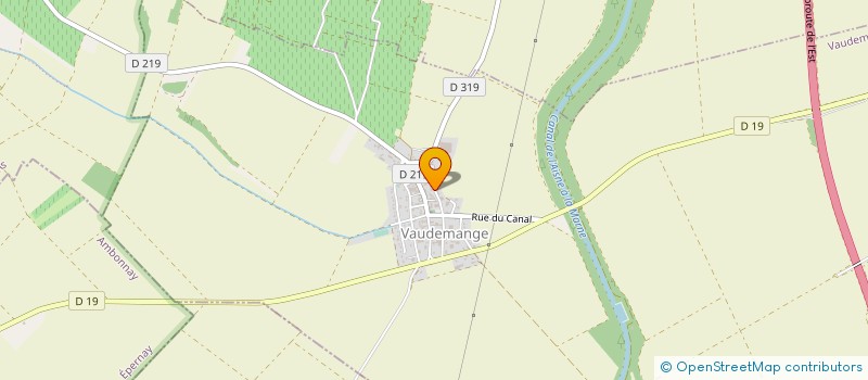 localisation de l'entreprise MONSIEUR CHRISTOPHE DEDET  VAUDEMANGE