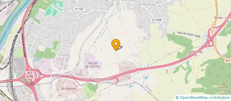 localisation de l'entreprise MONSIEUR CHRISTOPHE DEDINGER  COMMUNAY