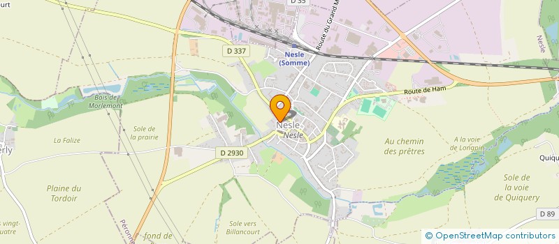 localisation de l'entreprise MONSIEUR CHRISTOPHE DEGROOTE à ESTREES-MONS