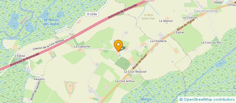 localisation de l'entreprise MONSIEUR CHRISTOPHE DEGUEURCE  BASSENEVILLE