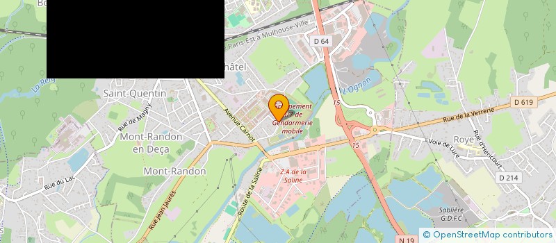 localisation de l'entreprise MONSIEUR CHRISTOPHE DEHARBE  LURE