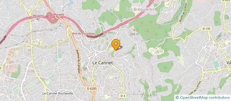 localisation de l'entreprise MONSIEUR CHRISTOPHE DEHEDIN à LE CANNET