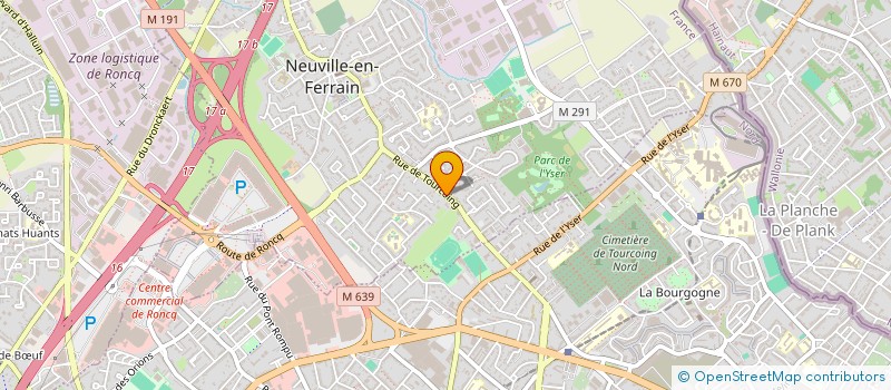 localisation de l'entreprise MONSIEUR CHRISTOPHE DEHONDT à NEUVILLE-EN-FERRAIN