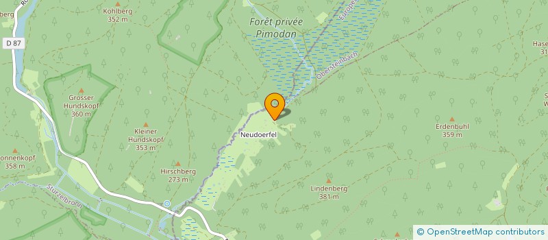 localisation de l'entreprise MONSIEUR CHRISTOPHE DEIBER  DAMBACH