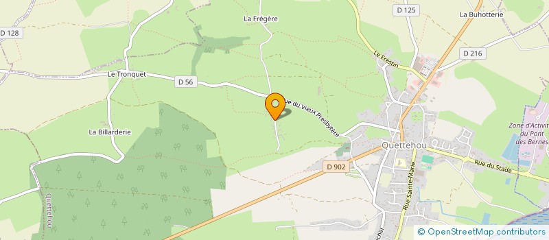 localisation de l'entreprise MONSIEUR CHRISTOPHE DELACROIX  OCTEVILLE-L'AVENEL