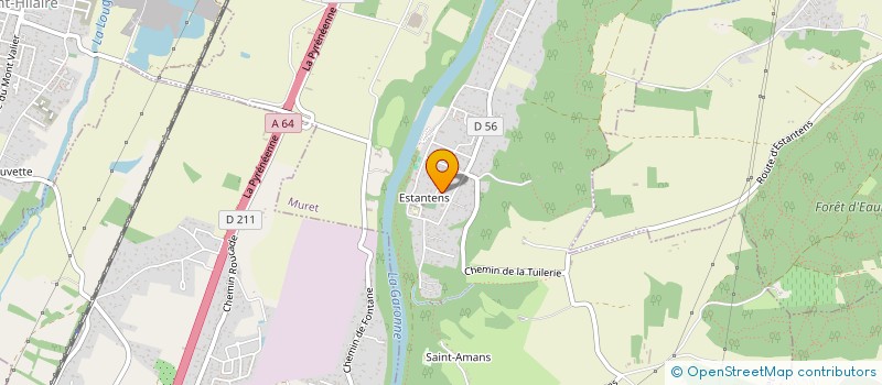 localisation de l'entreprise MONSIEUR CHRISTOPHE DELAHAYE  MURET