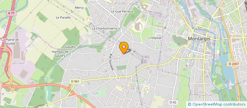 localisation de l'entreprise MONSIEUR CHRISTOPHE DELANDRE à VILLEMANDEUR