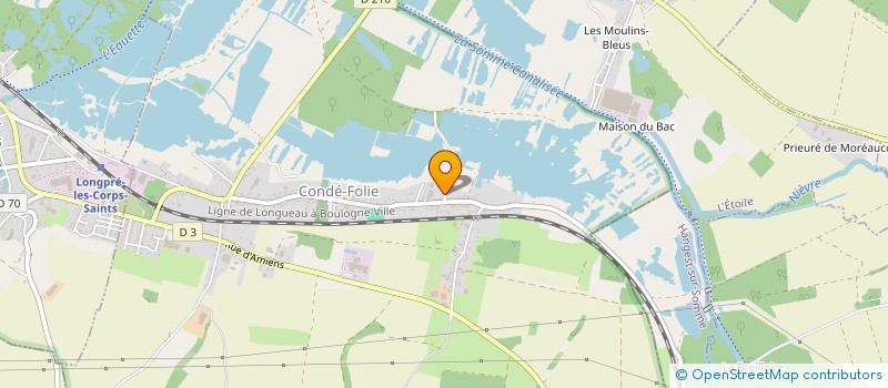 localisation de l'entreprise MONSIEUR CHRISTOPHE DELANGHE  CONDE-FOLIE