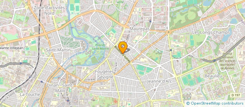 localisation de l'entreprise MONSIEUR CHRISTOPHE DELANNEE  RENNES