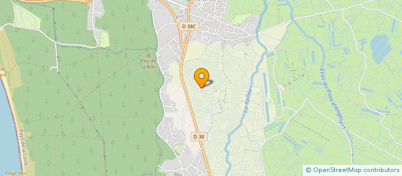 localisation de l'entreprise MONSIEUR CHRISTOPHE DELAPRE  LA BARRE-DE-MONTS