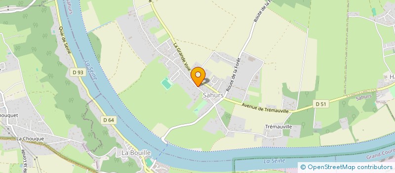 localisation de l'entreprise MONSIEUR CHRISTOPHE DELARUE  SAHURS