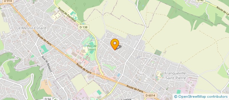 localisation de l'entreprise MONSIEUR CHRISTOPHE DELARUE  FRANQUEVILLE-SAINT-PIERRE