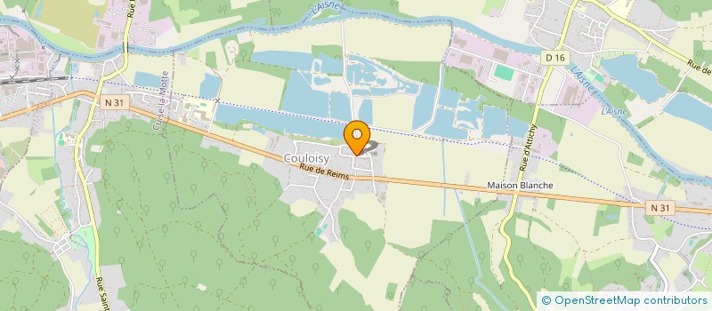 localisation de l'entreprise MONSIEUR CHRISTOPHE DELASALLE  COULOISY