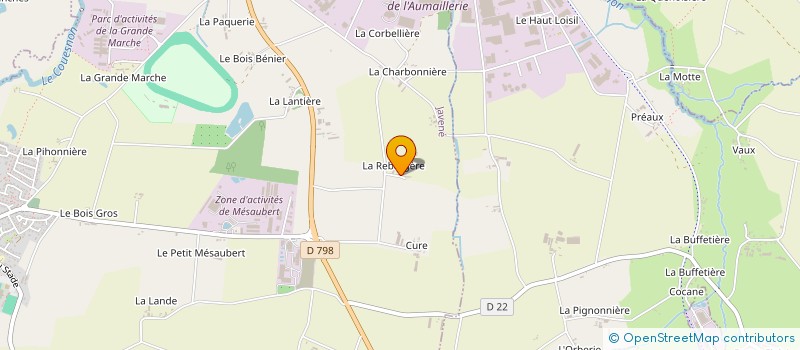 localisation de l'entreprise MONSIEUR CHRISTOPHE DELAUNAY  JAVENE