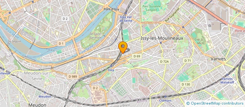 localisation de l'entreprise MONSIEUR CHRISTOPHE DELAUNAY à ISSY-LES-MOULINEAUX
