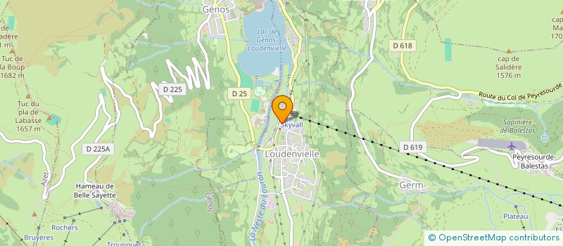 localisation de l'entreprise MONSIEUR CHRISTOPHE DELBERT  LOUDENVIELLE