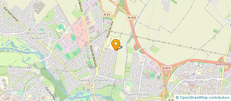 localisation de l'entreprise MONSIEUR CHRISTOPHE DELBEY  SAINTE-CATHERINE