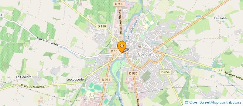 localisation de l'entreprise MONSIEUR CHRISTOPHE DELBROUQUE  VALENCE-SUR-BAISE