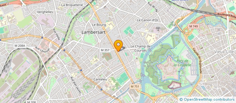 localisation de l'entreprise MONSIEUR CHRISTOPHE DELECOURT à LAMBERSART