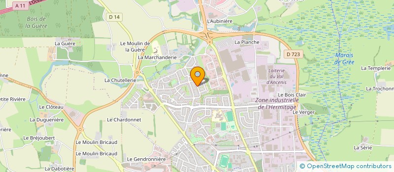 localisation de l'entreprise MONSIEUR CHRISTOPHE DELESTRE à COMPANS