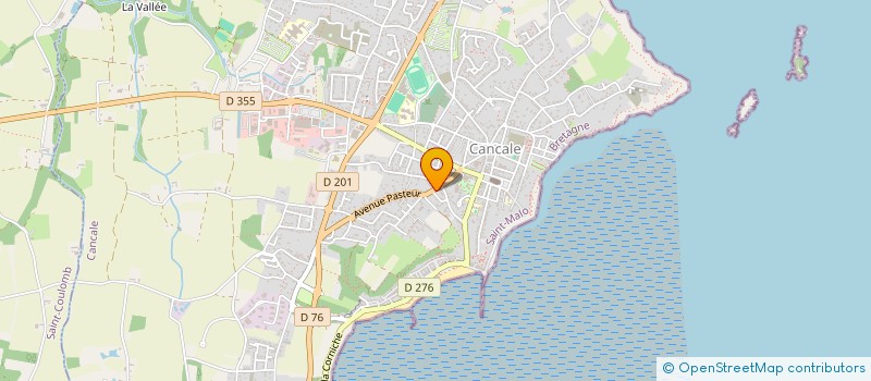 localisation de l'entreprise MONSIEUR CHRISTOPHE DELILE  CANCALE