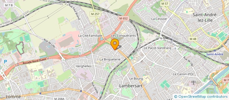 localisation de l'entreprise MONSIEUR CHRISTOPHE DELLEMOTTE à LAMBERSART