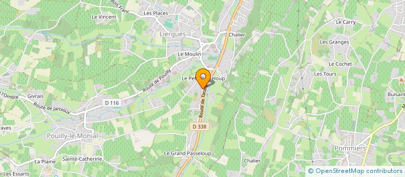 localisation de l'entreprise MONSIEUR CHRISTOPHE DELLENBACH à PORTE DES PIERRES DOREES