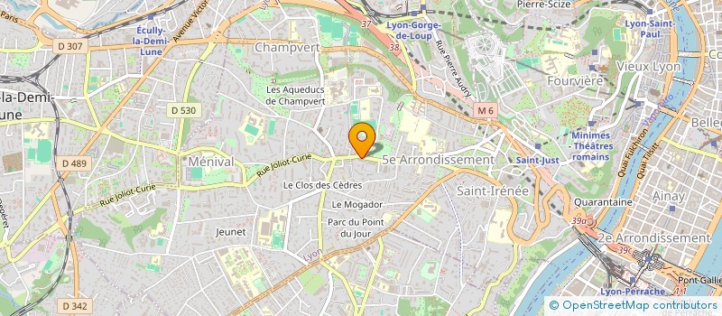 localisation de l'entreprise MONSIEUR CHRISTOPHE DELOLME à LYON