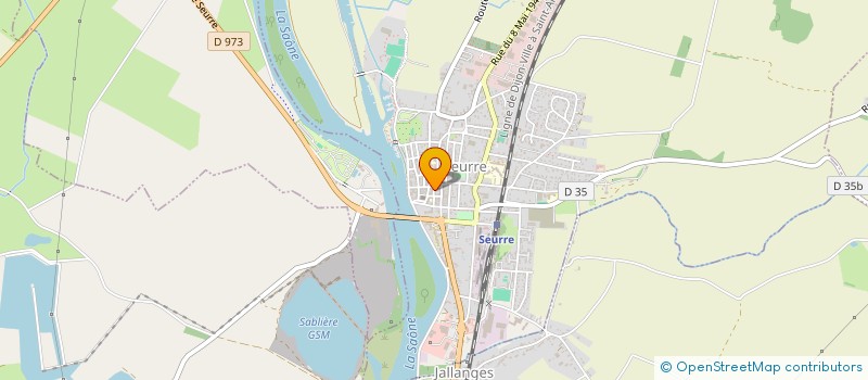 localisation de l'entreprise MONSIEUR CHRISTOPHE DELORME  SEURRE