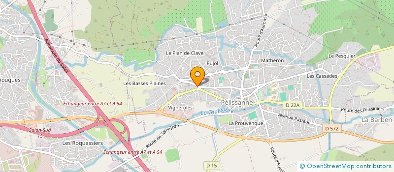 localisation de l'entreprise MONSIEUR CHRISTOPHE DELPECH à PELISSANNE