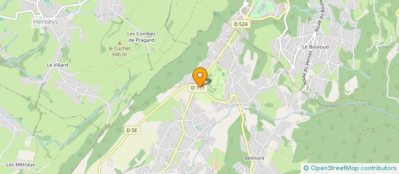 localisation de l'entreprise MONSIEUR CHRISTOPHE DELUZ à VAULNAVEYS-LE-HAUT