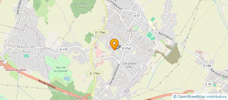 localisation de l'entreprise MONSIEUR CHRISTOPHE DELVILLE à BARLIN