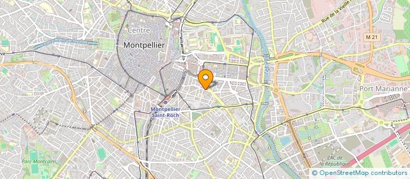 localisation de l'entreprise MONSIEUR CHRISTOPHE DEMARCQ à MONTPELLIER