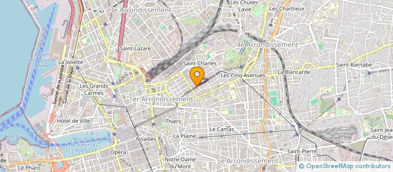 localisation de l'entreprise MONSIEUR CHRISTOPHE DEMARQUE à MARSEILLE