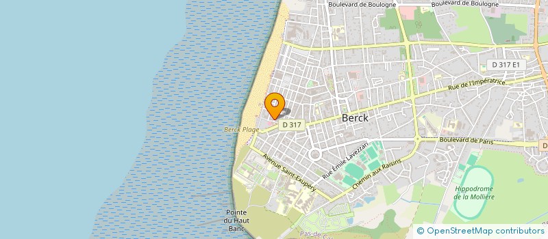 localisation de l'entreprise MONSIEUR CHRISTOPHE DEMEYER à BERCK