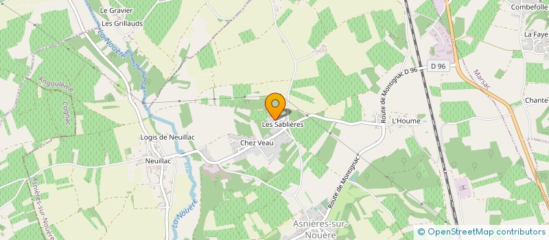 localisation de l'entreprise MONSIEUR CHRISTOPHE DEMIGNE à ASNIERES-SUR-NOUERE