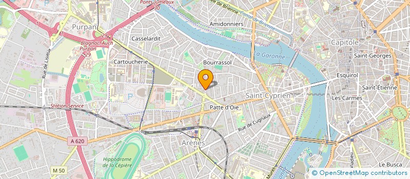 localisation de l'entreprise MONSIEUR CHRISTOPHE DEMORY  TOULOUSE