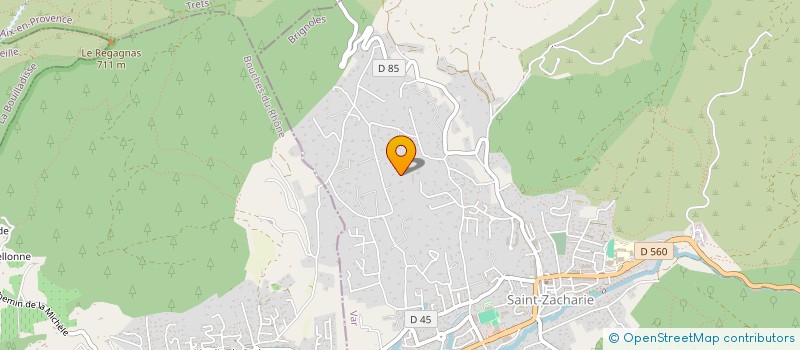 localisation de l'entreprise MONSIEUR CHRISTOPHE DEMOULIN  SAINT-ZACHARIE