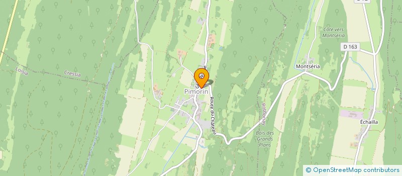 localisation de l'entreprise MONSIEUR CHRISTOPHE DEMOUX  PIMORIN