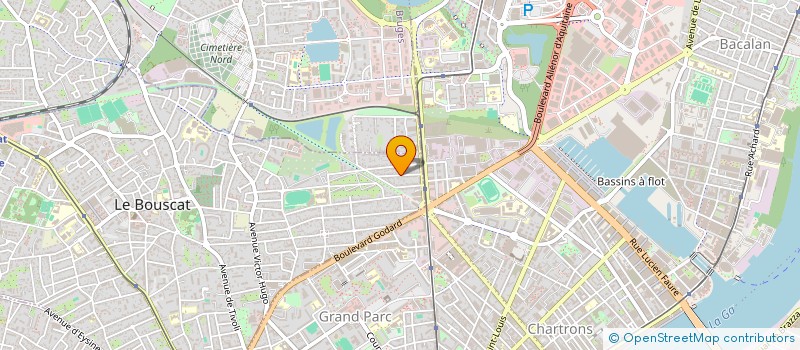 localisation de l'entreprise MONSIEUR CHRISTOPHE DEMPTOS  LE BOUSCAT