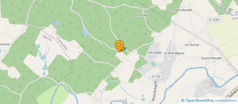 localisation de l'entreprise MONSIEUR CHRISTOPHE DEMUR  CHAMADELLE