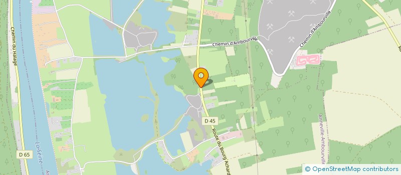 localisation de l'entreprise MONSIEUR CHRISTOPHE DENIS  ANNEVILLE-AMBOURVILLE