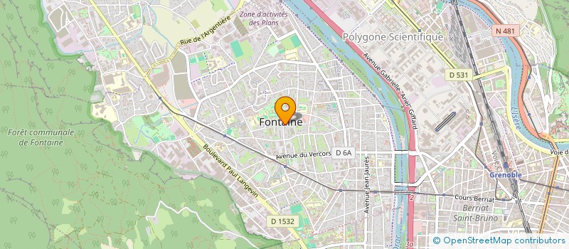 localisation de l'entreprise MONSIEUR CHRISTOPHE DEPRAETER  FONTAINE