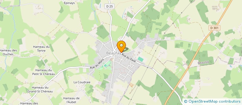 localisation de l'entreprise MONSIEUR CHRISTOPHE DERELLE à LE MANS