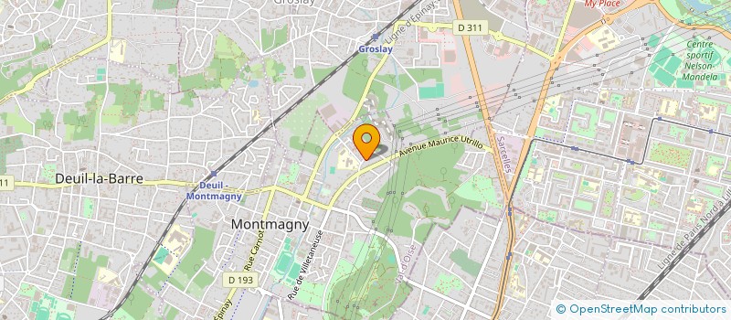 localisation de l'entreprise MONSIEUR CHRISTOPHE DERET  MONTMAGNY