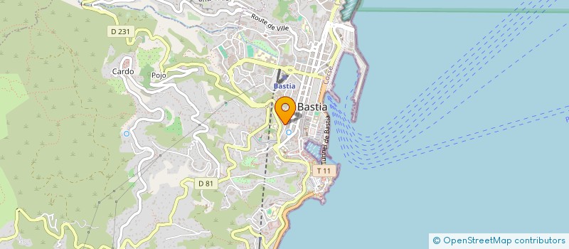 localisation de l'entreprise MONSIEUR CHRISTOPHE DERNONCOURT à BASTIA